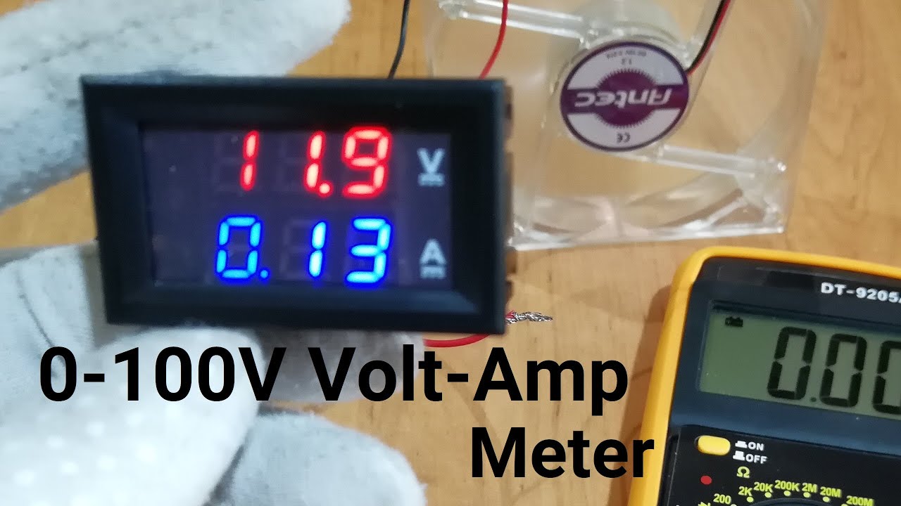 How to install DSN-VC288 Volt-Amp Meter? display digital ampere and voltage 0-100V 0-10A