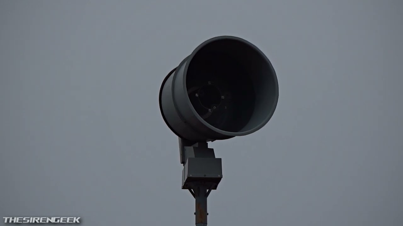 ACA P-50 Tornado Siren Test - Alert - Bristol (Kenosha Co.), WI