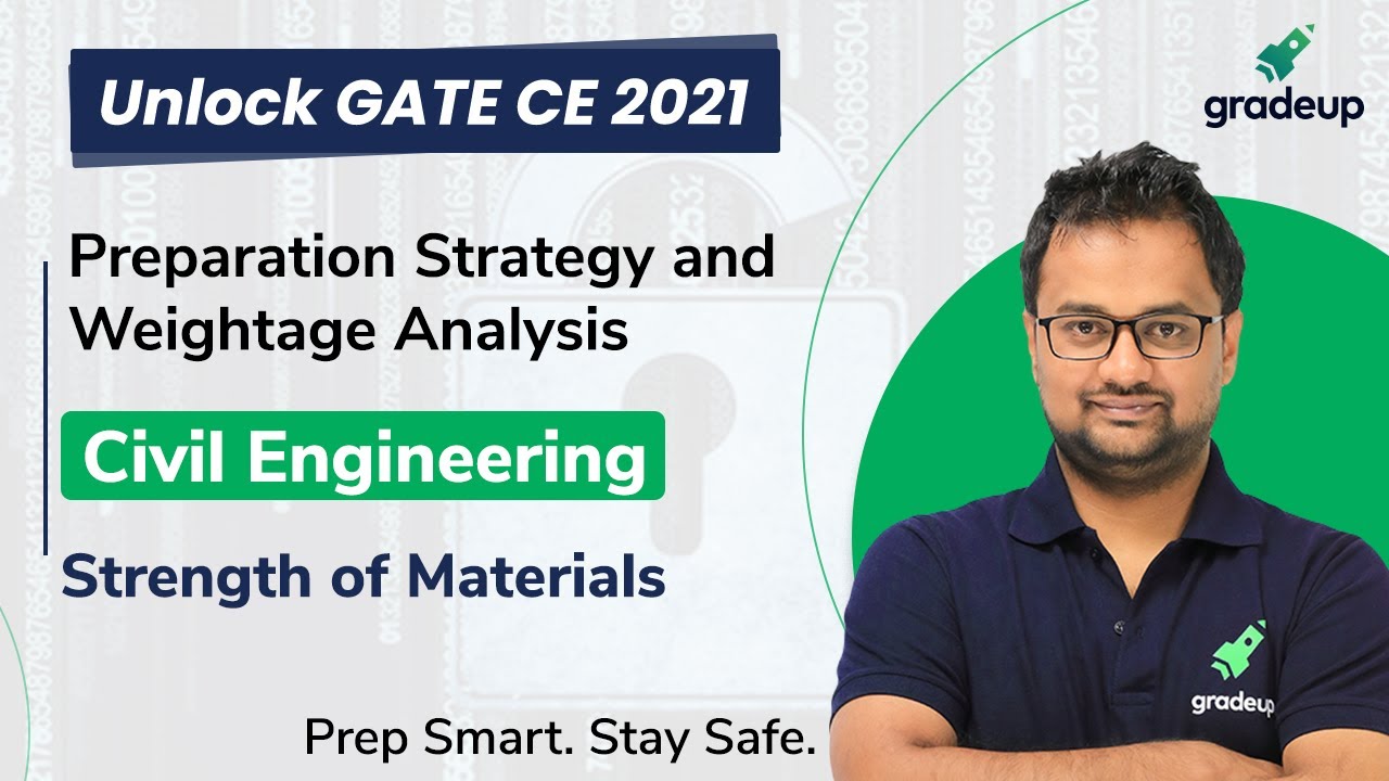 Preparation Strategy & Weightage Analysis for Strength of Materials | Gate Civil 2021 | Gradeup