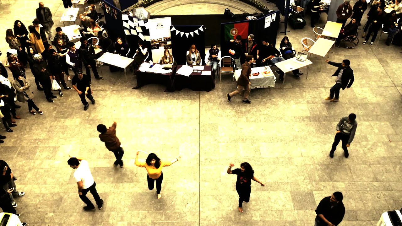 Flash Mob 2014-Middlesex University, London.