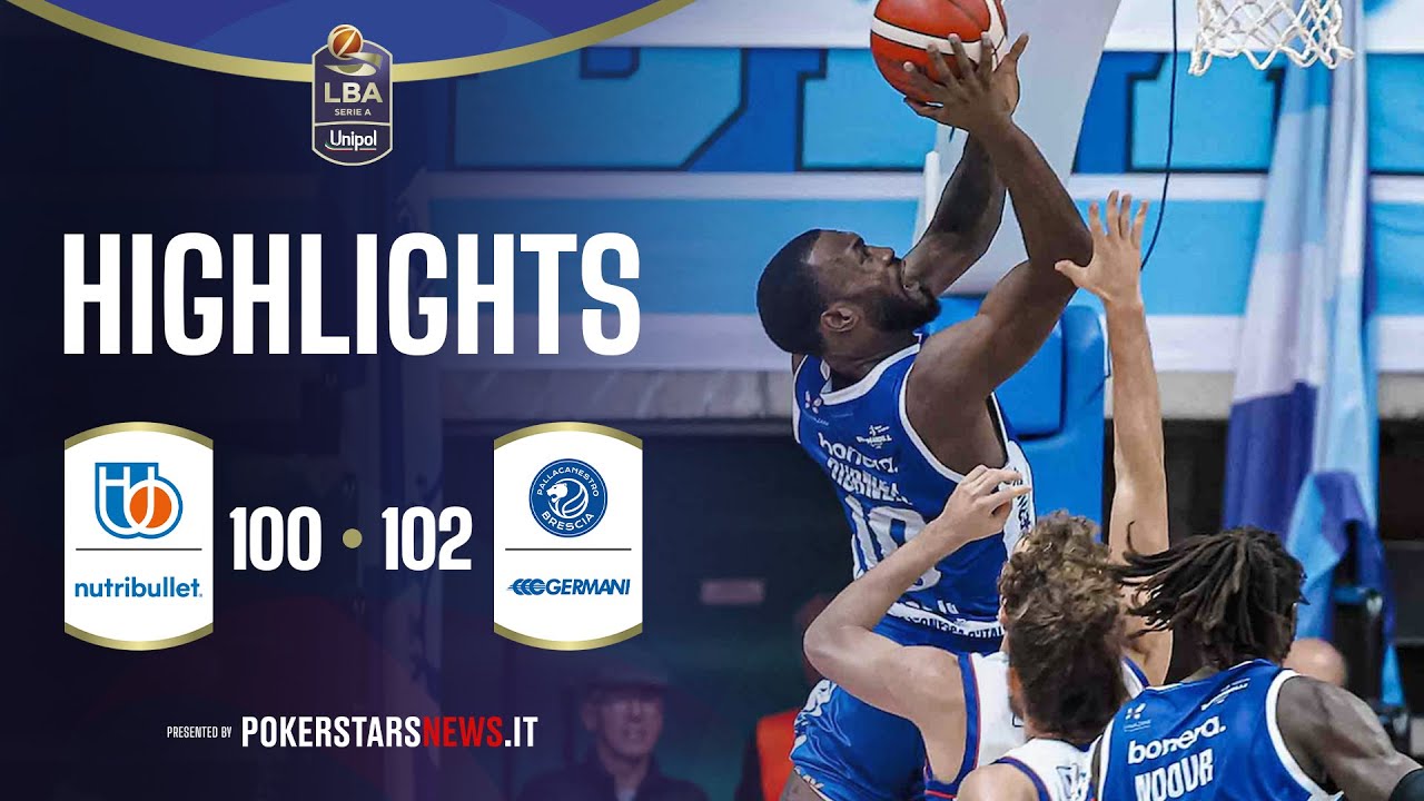 NutriBullet Treviso Basket - Germani Brescia | PokerstarsNews Highlights Serie A Unipol 2025/2026