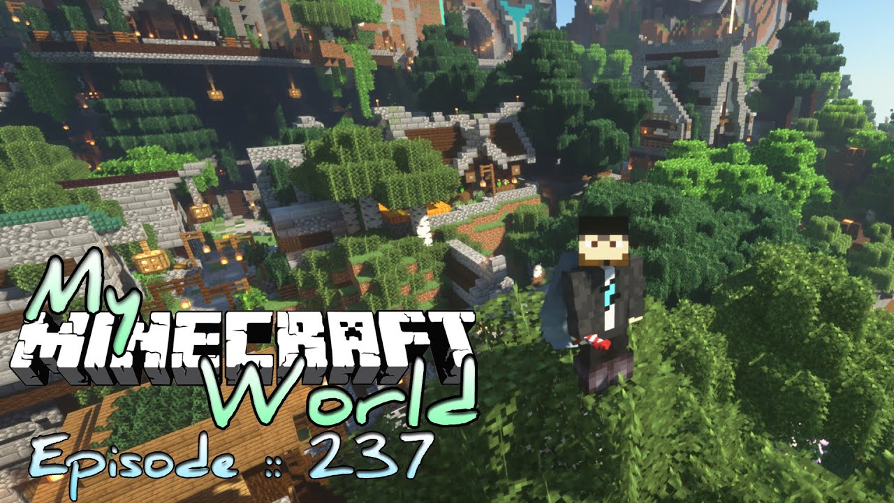 MY MINECRAFT WORLD! | A Little Tour | Episode 237 (MINECRAFT SURVIVAL)