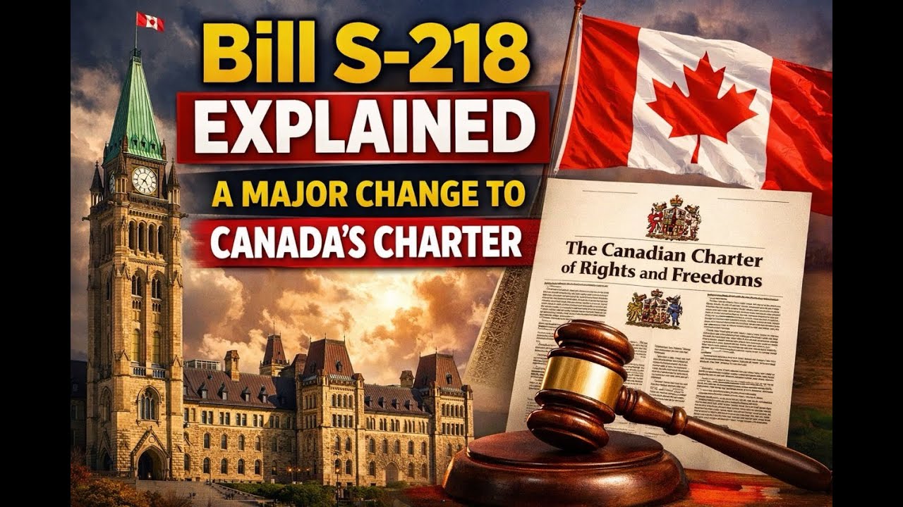 Bill S-218 Explained: A Major Change in Canada's Charter