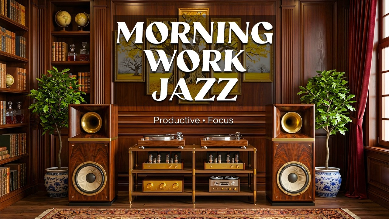 Morning Work Jazz – Smooth Funk Music for Productivity and Focus