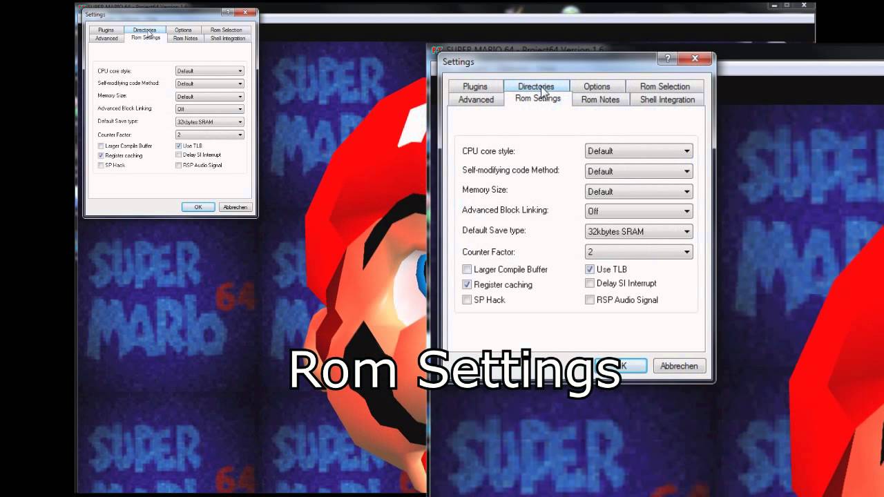 How to set up Project 64 1.6 for Speedrunning (lag reducing) [PROJECT64 2.0 IS BANNED FOR SPEEDRUNS]