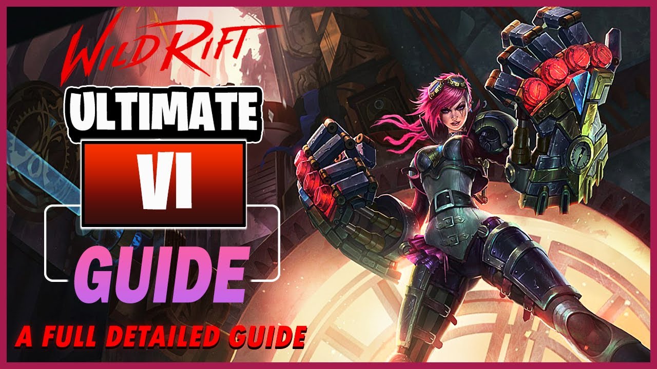 WILD RIFT ULTIMATE Vi GUIDE - BUILD, RUNES, ABILITIES, TIPS AND TRICKS!