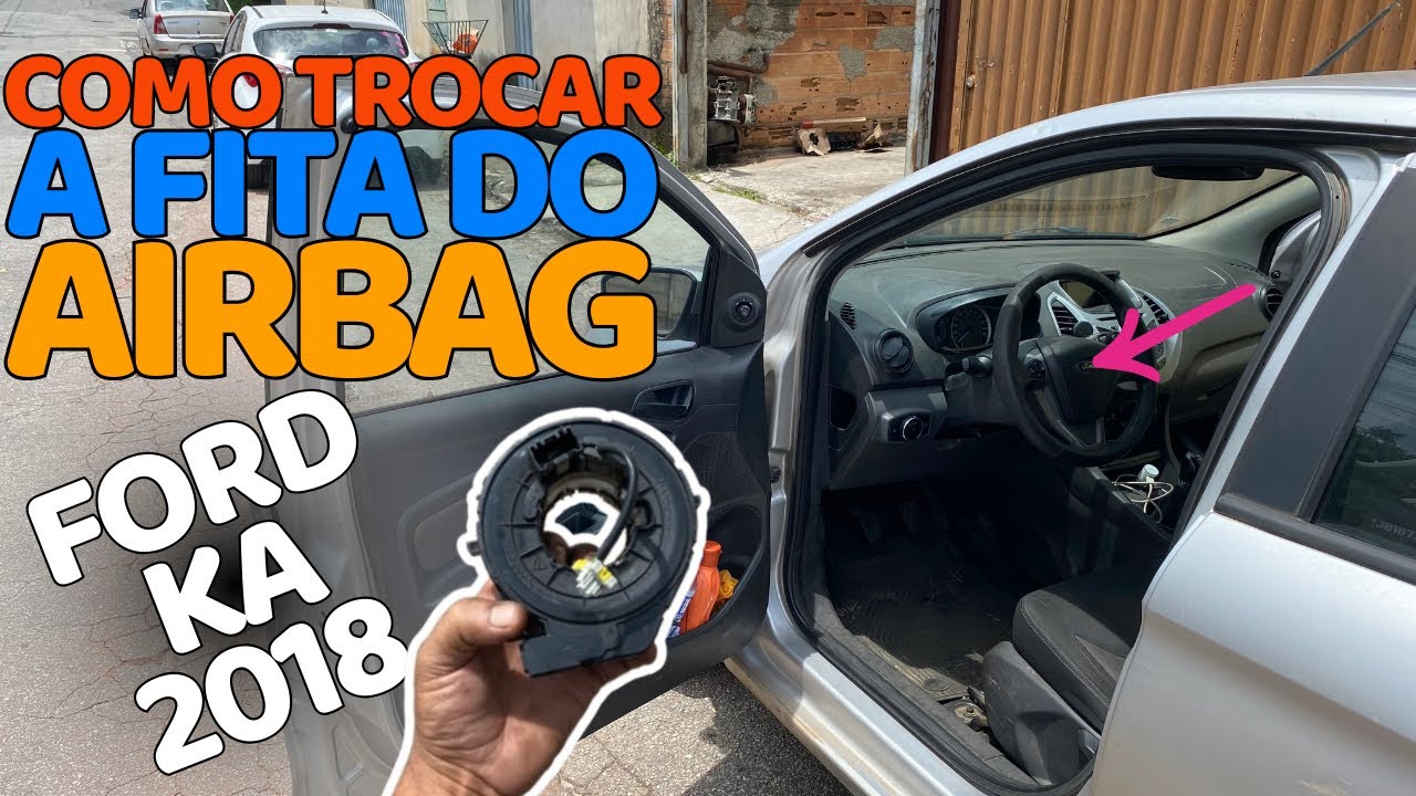 Como trocar a fita do airbag do Ford ka ano 2018