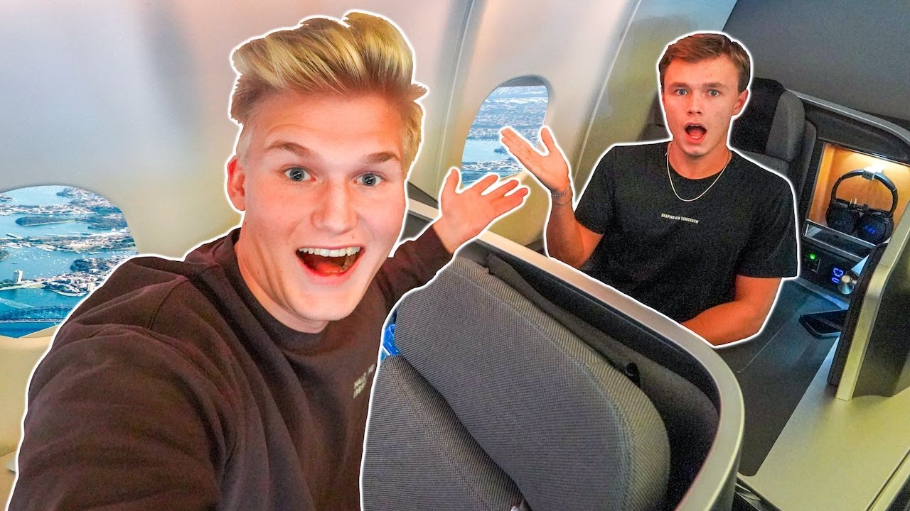 Overrasker Paluch med BUSINESS CLASS Billetter!