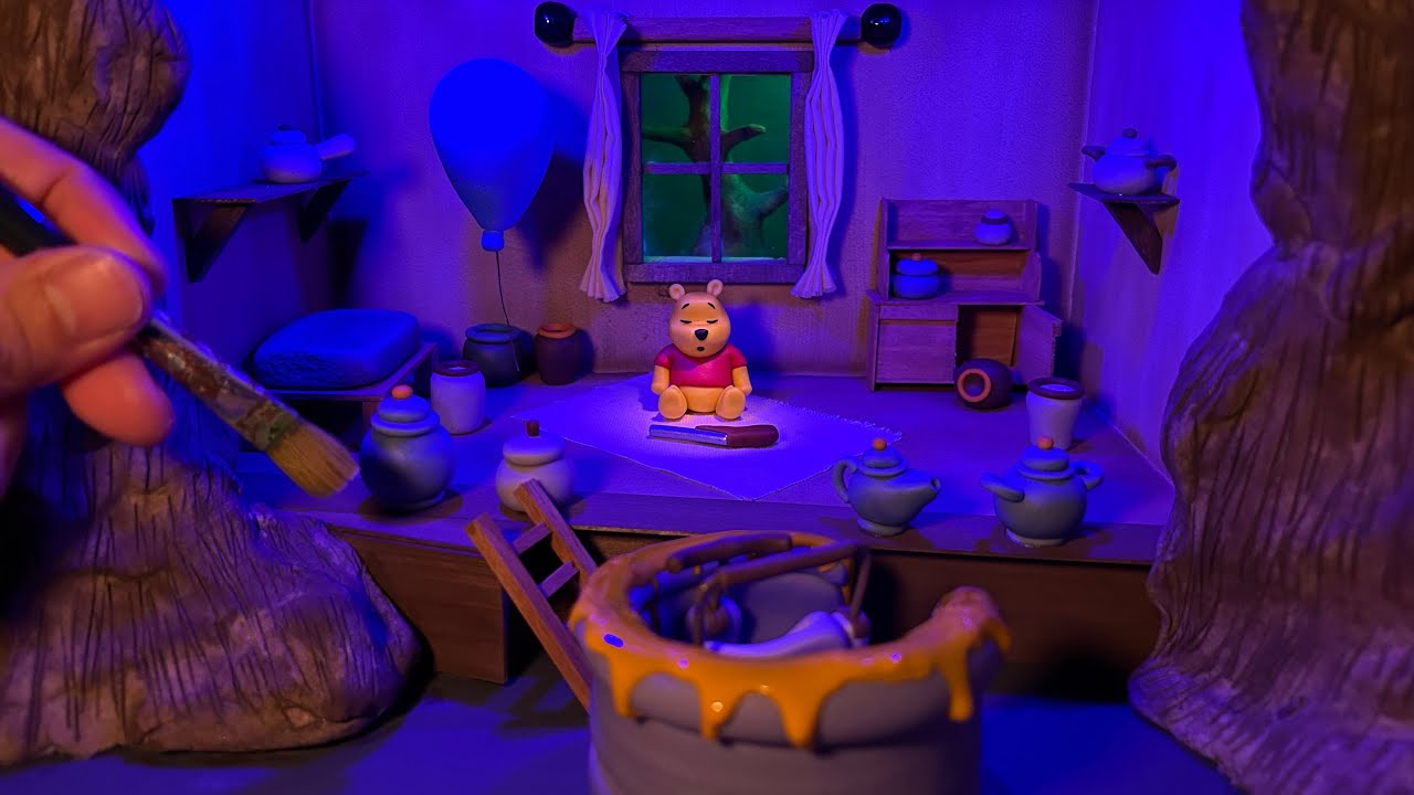 【DIY】プーさんのハニーハント作ってみた〜I made Winnie the Pooh's Hunny Hunt〜