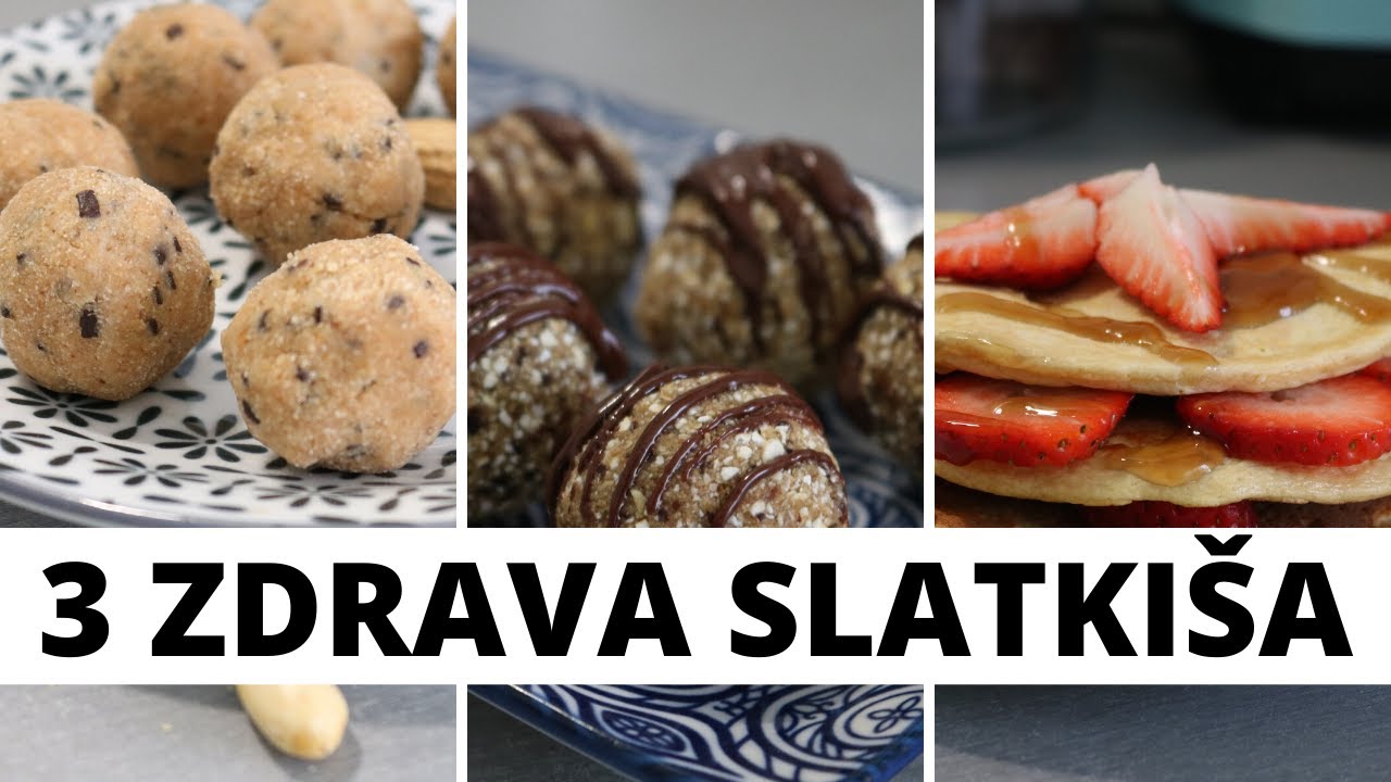 3 zdrava slatkiša ( RECEPT )
