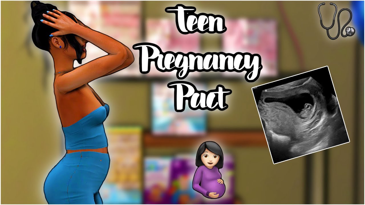 🦋NEW🦋 TEEN PREGNANCY PACT 🤰🏽🤞🏽 ep.08: first prenatal visit ft. baby bump ♡