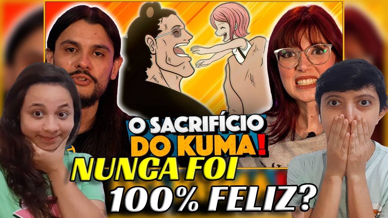 A HISTÓRIA MAIS TRISTE DE ONE PIECE! ANA REAGE A HISTÓRIA DO KUMA | GWEEK REACT
