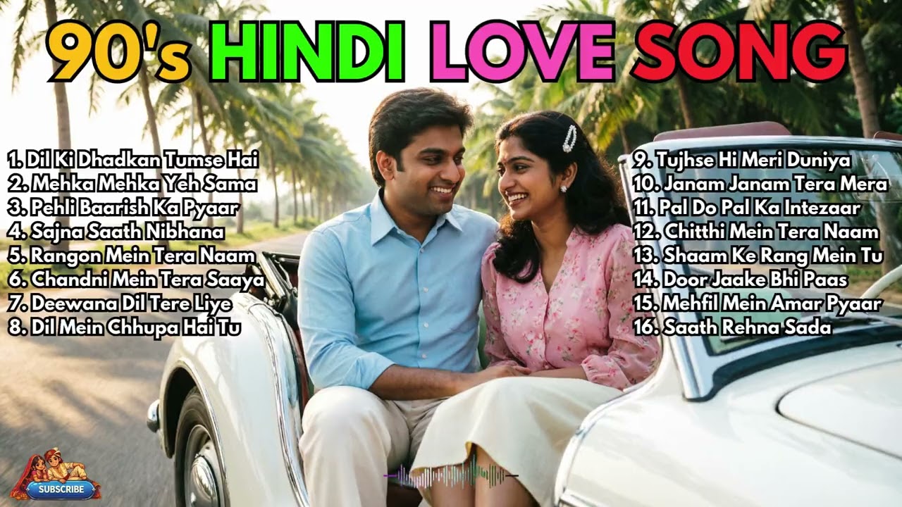 🌸 For You: Relaxing 90's Hindi Love Songs to Make Your Day Better