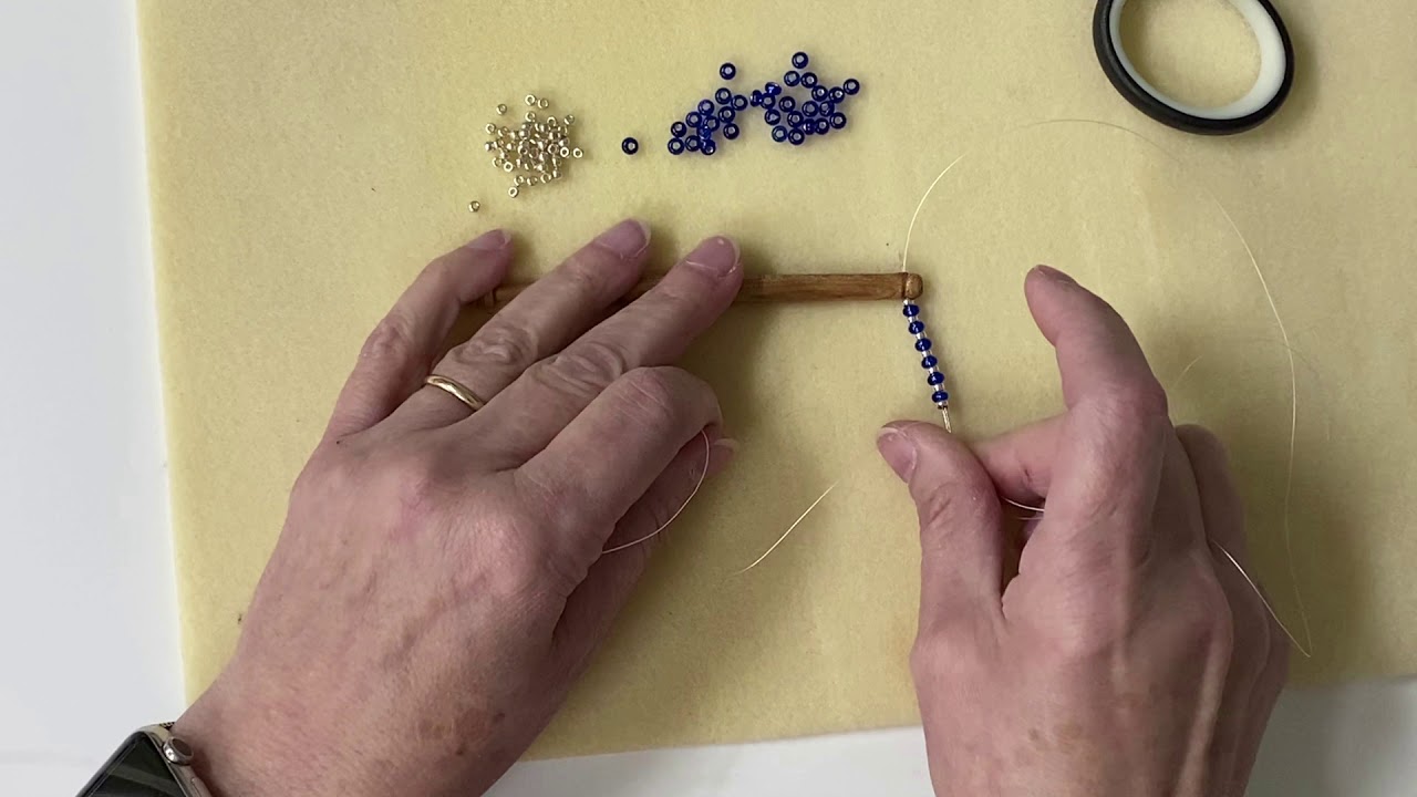 Spangling Bobbins for bobbin lace