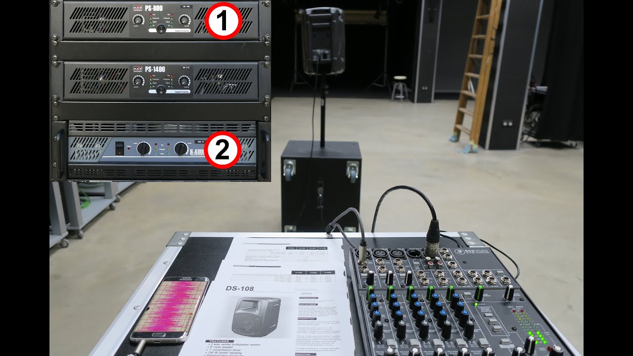BUENAS PRÁCTICAS EN SONIDO EN VIVO - ORDEN EN LA COMPROBACIÓN DE LAS VÍAS Y LAS ETAPAS DE POTENCIA