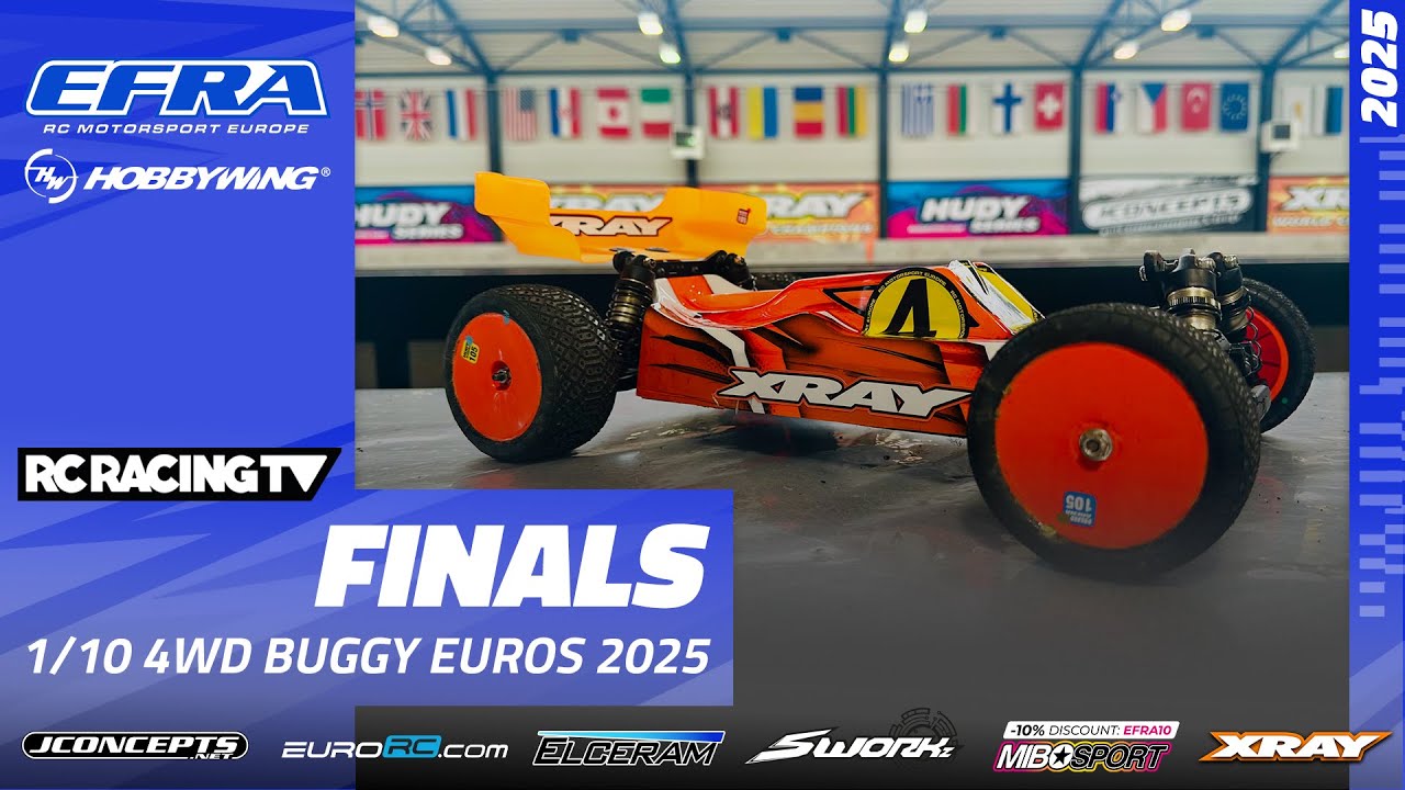 The Finals -  EFRA 1/10 4WD Buggy Euros 2025