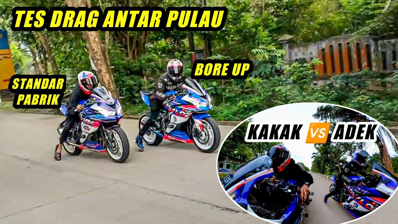 BALAPAN DI LINTAS SUMATERA🔥ZX300R SIVANA vs ZX25R LIE