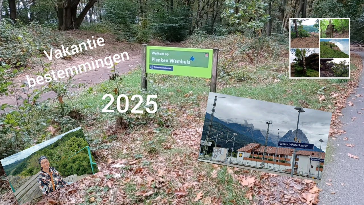 Mijn Vakantie bestemmingen in 2025 ! Nr 1 is Duitsland !