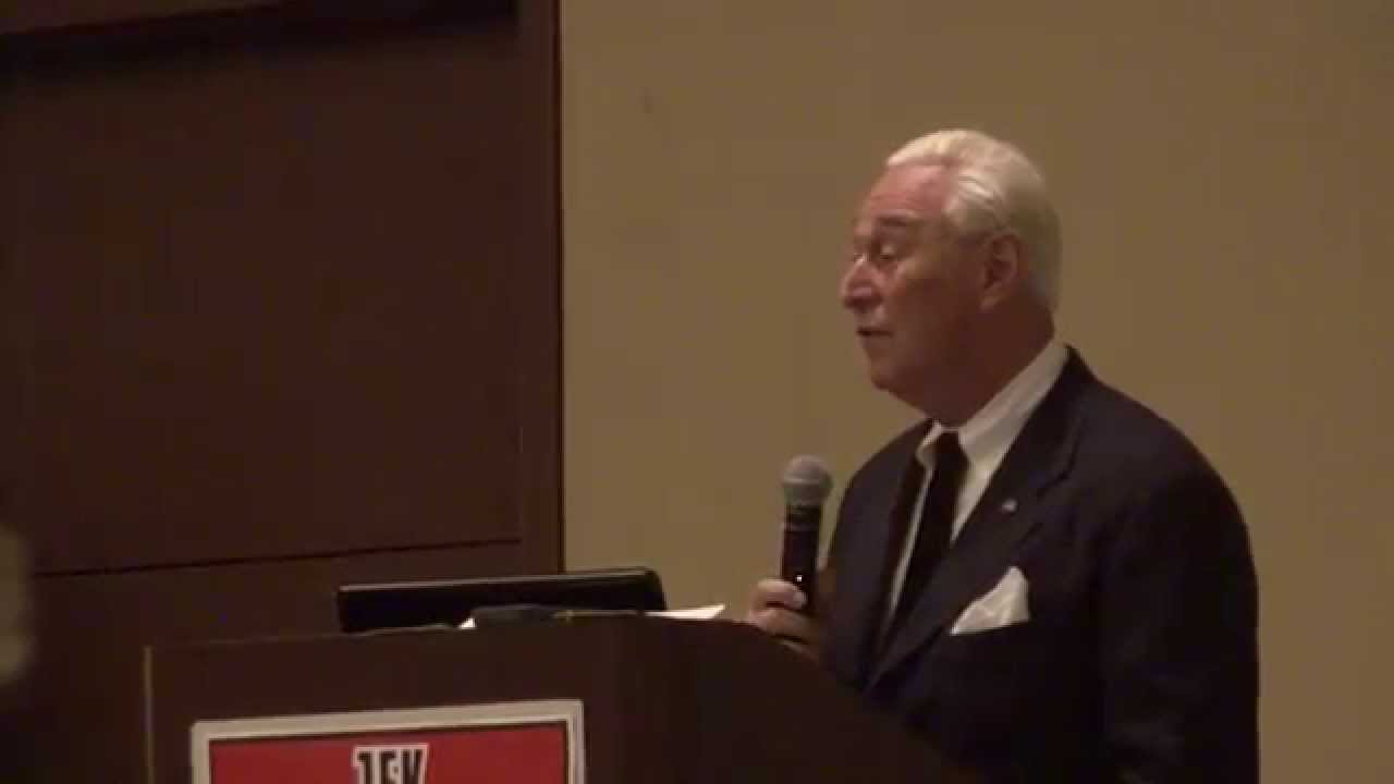Roger Stone makes the case against LBJ - LIVE in Dallas 2