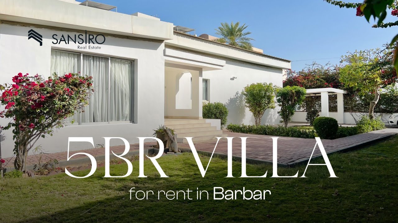 5BR Single-Storey Compound Villa with Large Private Garden | Barbar