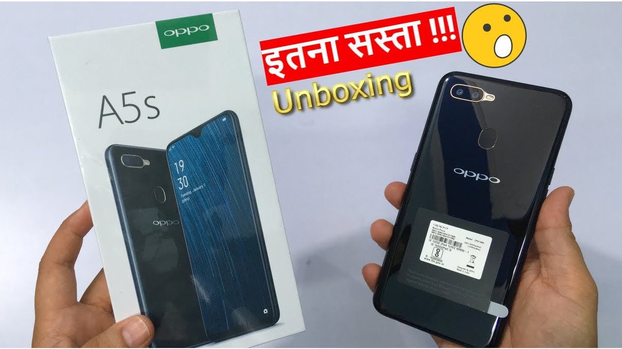 Oppo A5s Unboxing & Review & Camera Test ✅📸👍🔥 इतना सस्ता !!!