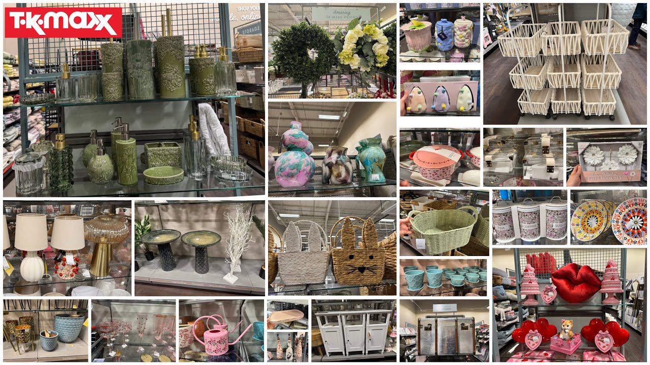 🔹TK MAXX🔹HUGE NEW COLLECTION OF KITCHEN & BATHROOM ITEMS, VALENTINES, GARDENING, HOME DECOR &STORAGE