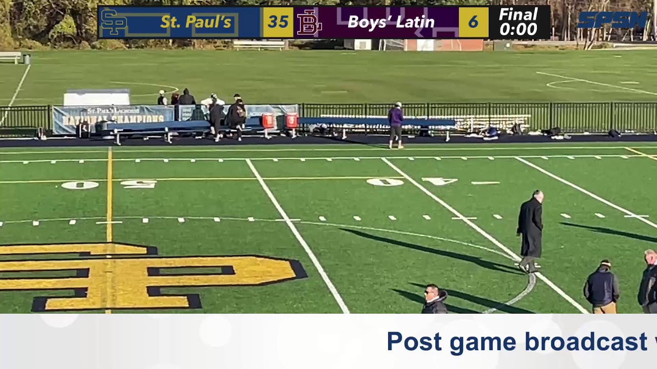 Boys’ Latin vs. SP Varsity Football