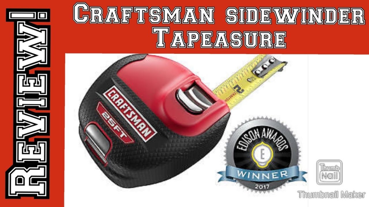 [Review] CRAFTSMAN-Sidewinder Tape Measure