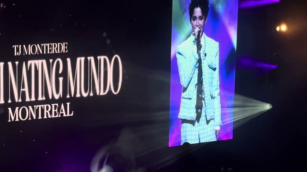 Sarili Nating Mundo live in Montreal 🌏✨ #sarilinatingmundo #tjmonterde