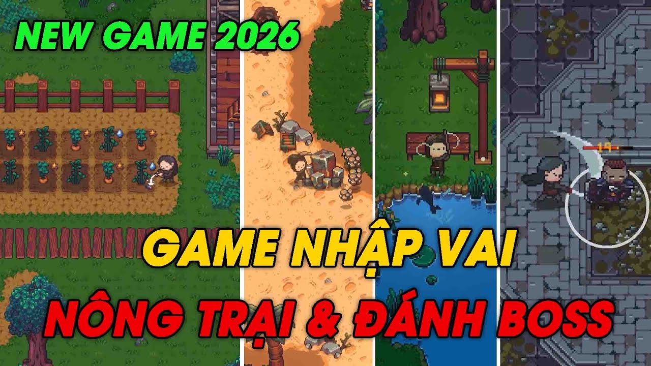 Game RPG Nông Trại Kết Hợp Đánh Boss Siêu Hay 2026