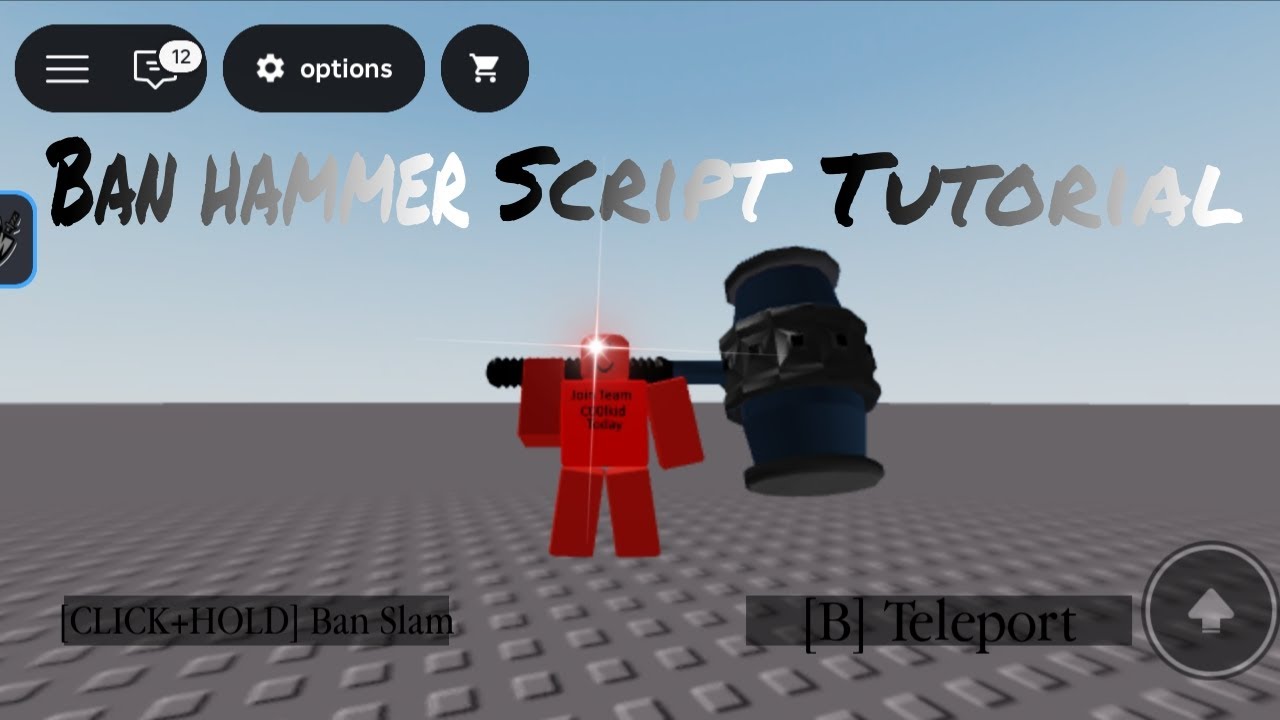 Ban hammer script tutorial (delta) without using (ghost hub)