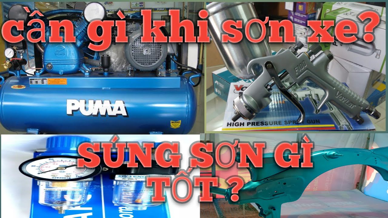 Chia sẻ thắc mắc và những gì cần thiết khi sơn xe.