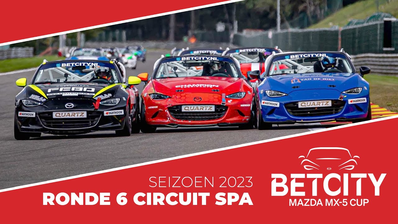 Mazda MX5 Cup - Seizoen 2023 - Ronde 6 Spa Francorchamps