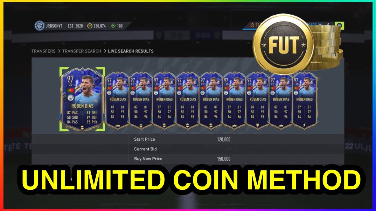 *NEW* UNLIMITED COIN METHOD IN FIFA 22 ULTIMATE TEAM | FIFA 22 SNIPING FILTER