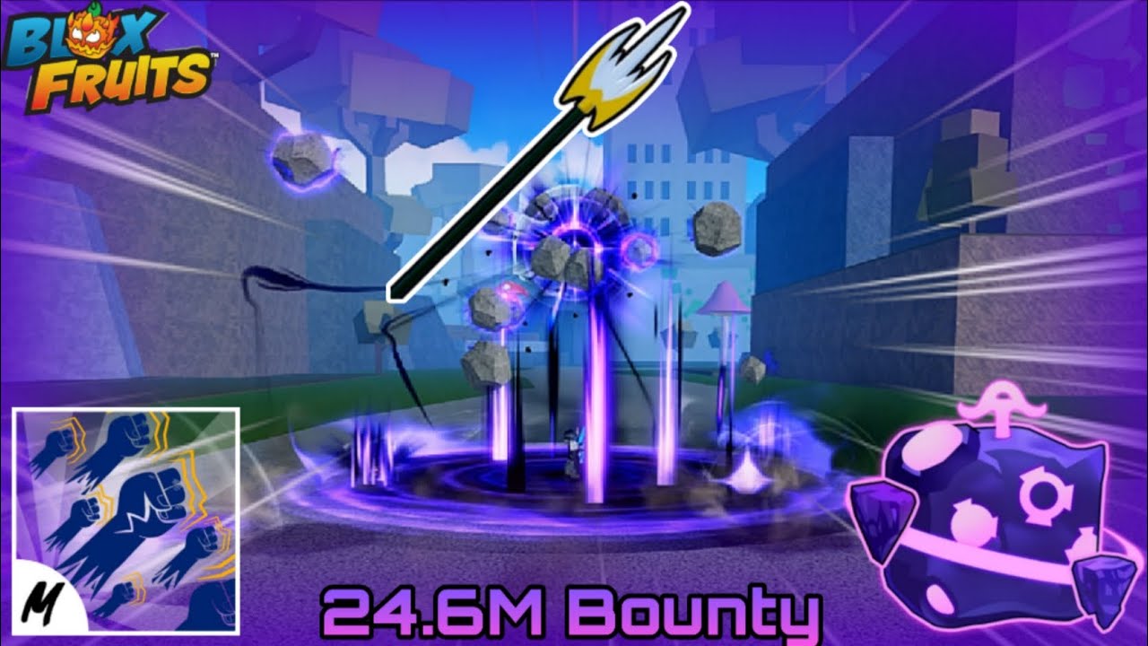 『GodHuman + Gravity』 Blox Fruits GRAVITY Combo & Bounty Hunting!