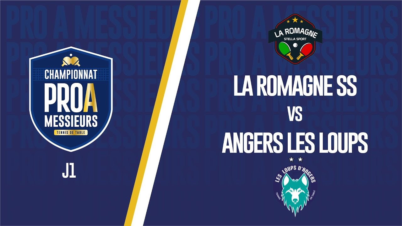PRO A MESSIEURS | J1 | LA ROMAGNE vs LES LOUPS D'ANGERS