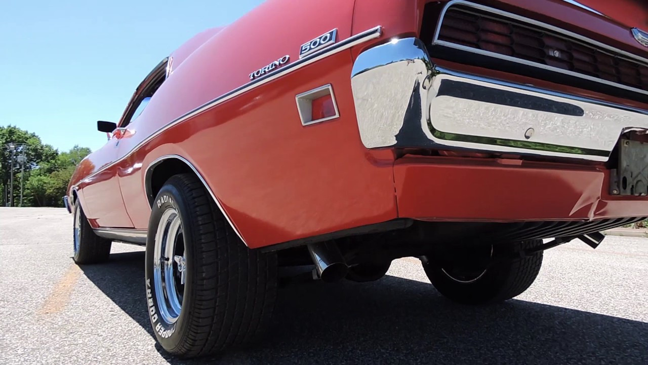 1971 Ford torino red for sale at www coyoteclassics com