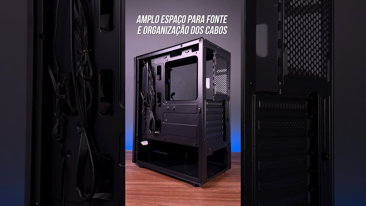 GABINETE RISE MODE WAVE 3 FANS ARGB - RM-WA-FB-ARGB