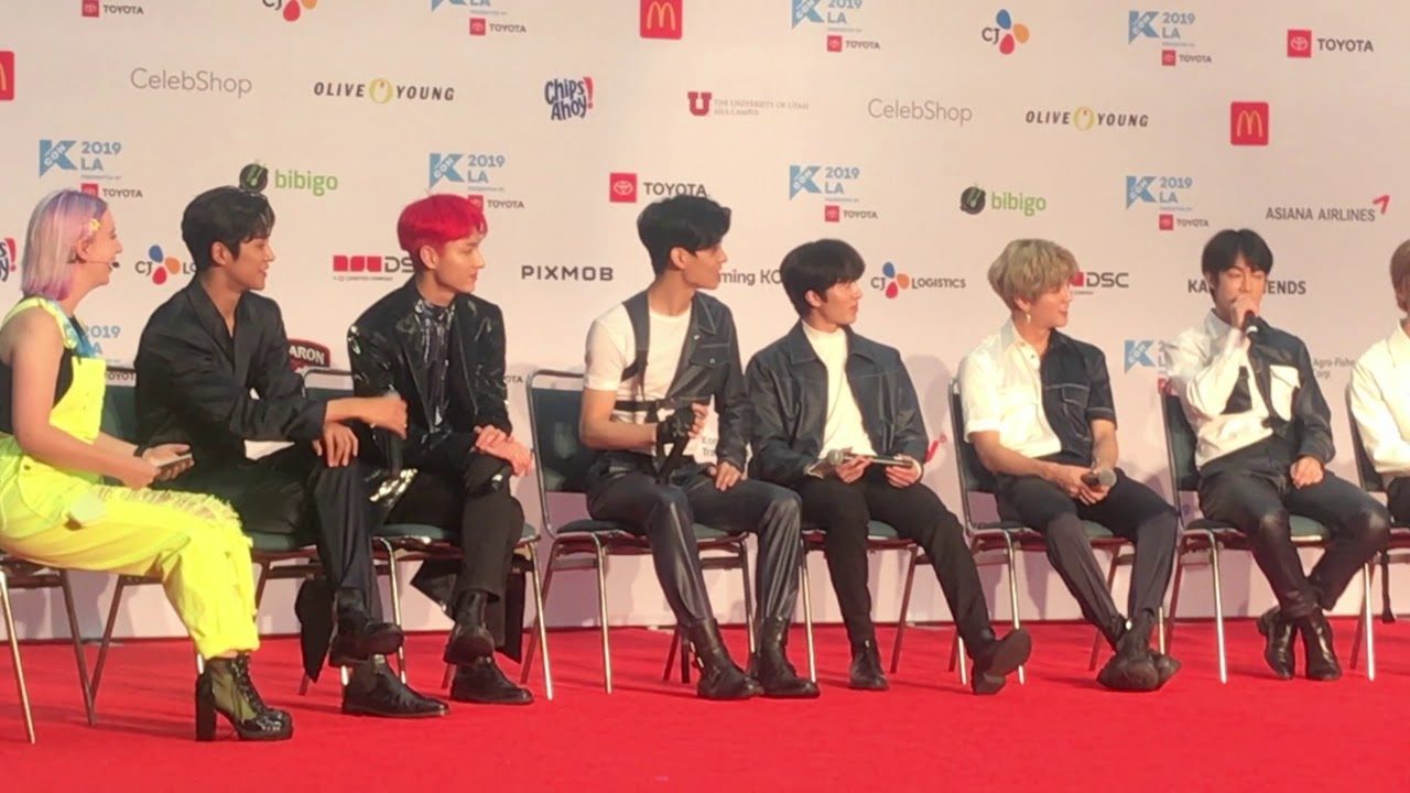 SF9 KCON LA 2019 Hi Touch Artist Fan Engagement Q&A 190817