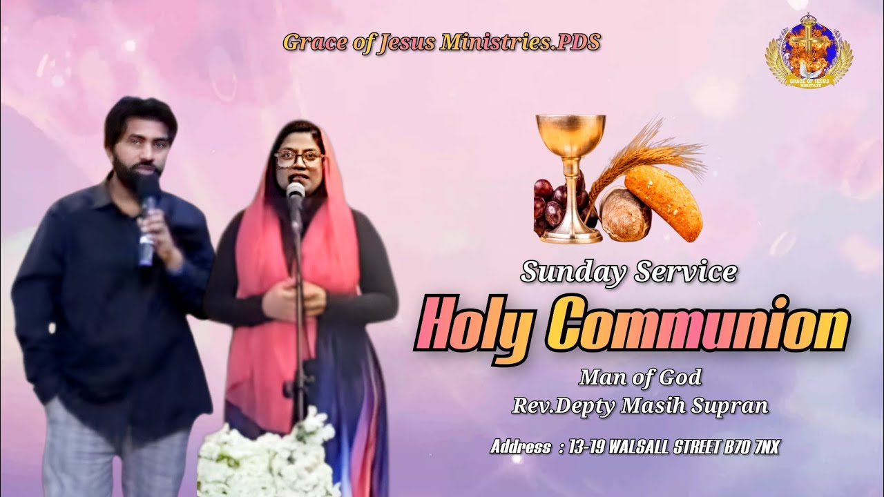 Sunday church service // Grace of Jesus Ministries. PDS uk // MAN OF GOD REV.DEPTY 