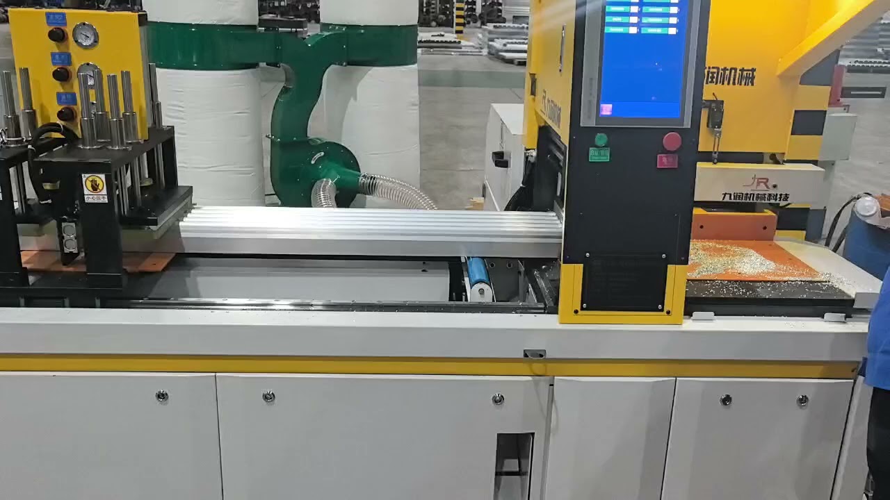 High speed cutting aluminum bar machine 
