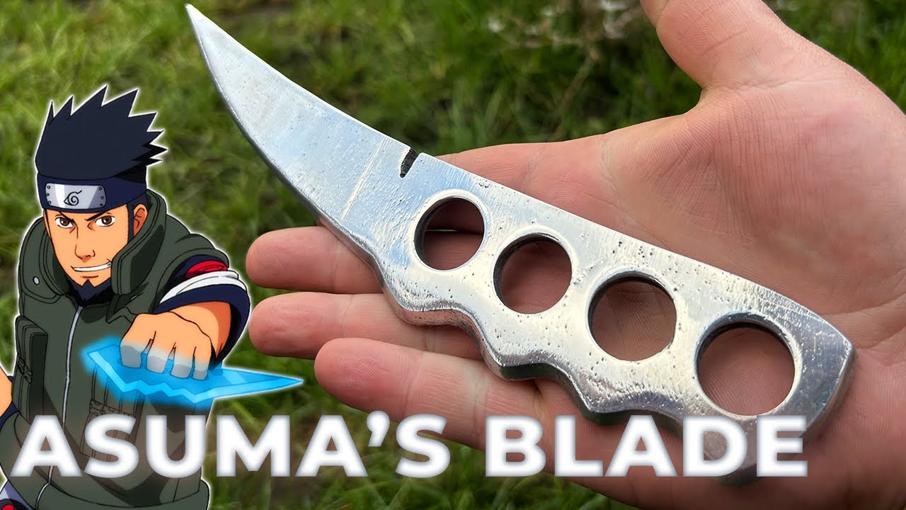 I Made an Asuma's blade from Naruto | ASMR Sand Casting