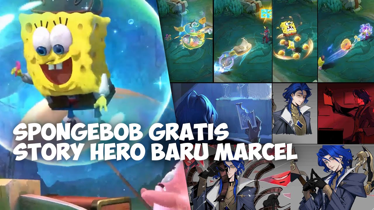 10+ UPDATE MINGGUAN! STORY & EFEK HERO MARCEL, SPONGEBOB GRATIS,  LOBBY BARU SORA