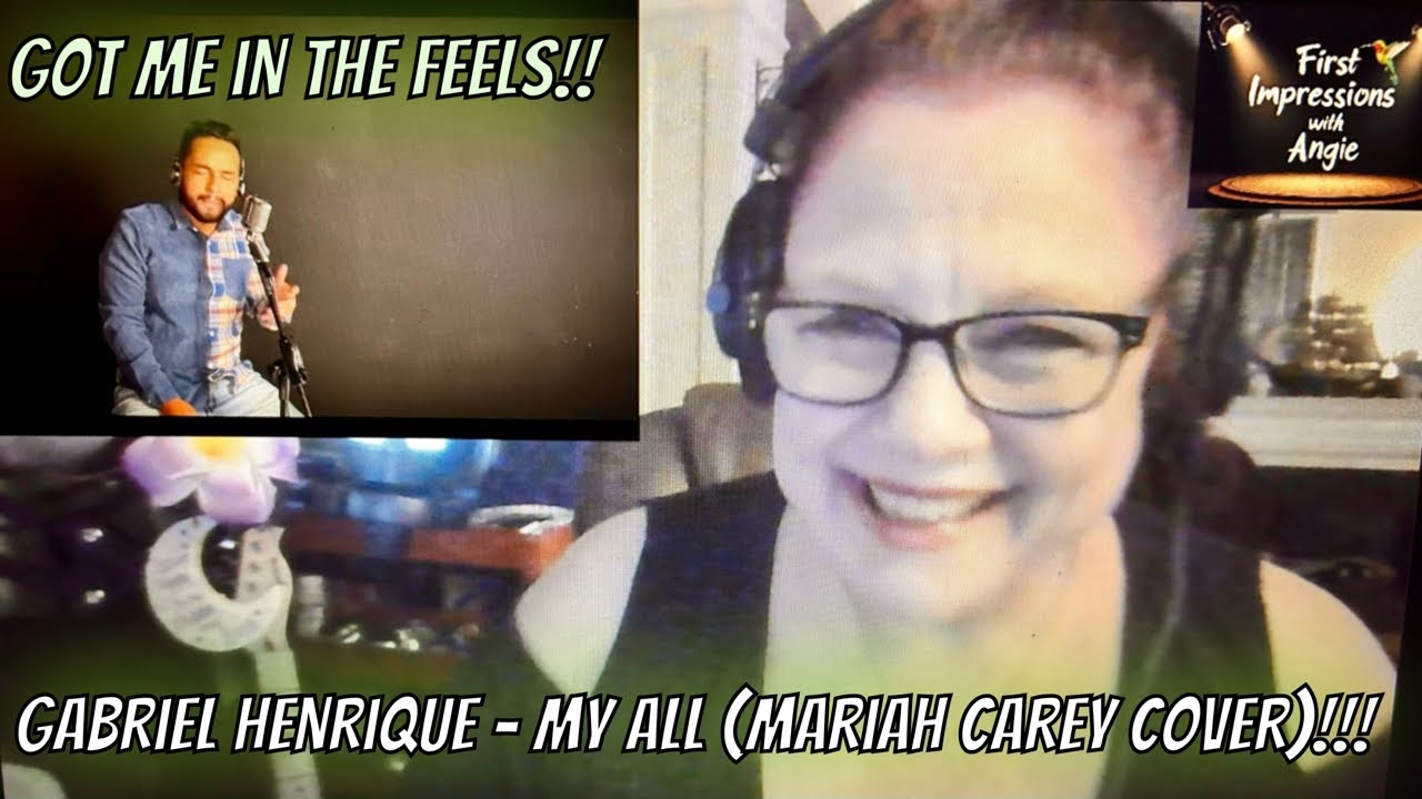 Gabriel Henrique -  My All (Mariah Carey Cover) Reaction!!!