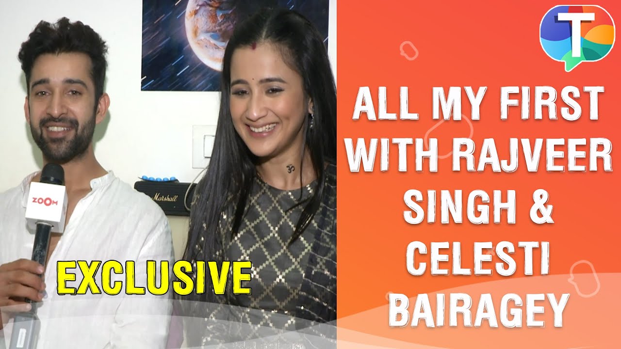 Rajveer Singh & Celesti Bairagey aka Udti Ka Naam Rajjo’s Arjun & Rajjo’s FUN All My Firsts segment