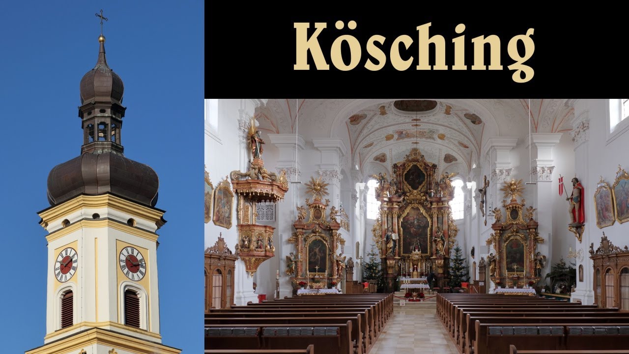 KÖSCHING (EI), Pfarrkirche Mariä Himmelfahrt - Becker-Glocke und Vollgeläut