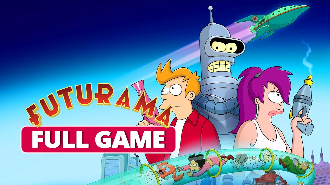 Futurama: The Game | Full Game Walkthrough | PS2 HD 60FPS | No Commentary