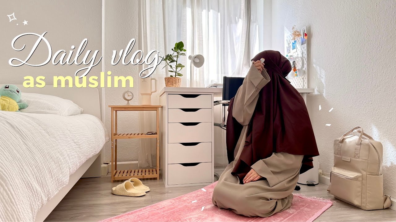 Balancing Deen & Dunya 🌙 | Muslim Lifestyle Vlog &ndash; Deep Cleaning, Yoga, Caf&eacute; & Hiking