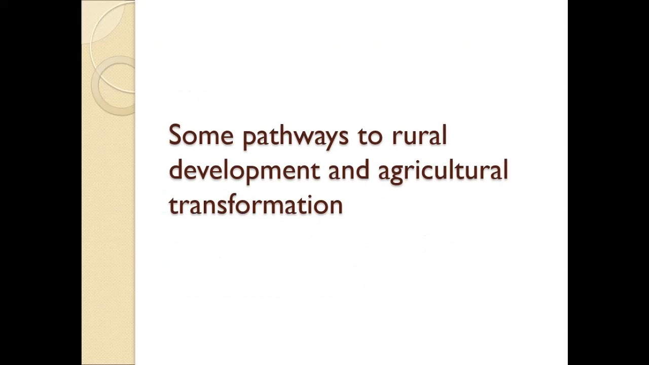 Rural Development