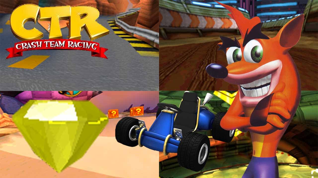 Crash Team Racing - Yellow Gem Cup